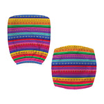 Colorful Mexican Serape Pattern Print Office Chair Cover