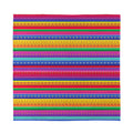 Colorful Mexican Serape Pattern Print Silk Bandana