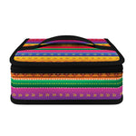 Colorful Mexican Serape Pattern Print Small Lunch Bag