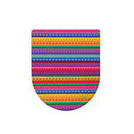 Colorful Mexican Serape Pattern Print Toilet Lid Cover