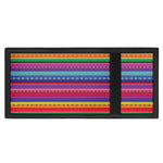Colorful Mexican Serape Pattern Print Trifold Wallet