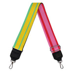 Colorful Mexican Serape Stripe Print Bag Strap