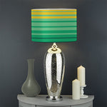 Colorful Mexican Serape Stripe Print Drum Lamp Shade