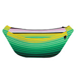 Colorful Mexican Serape Stripe Print Fanny Pack