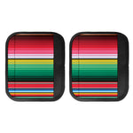 Colorful Mexican Serape Stripe Print Handle Covers