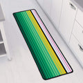 Colorful Mexican Serape Stripe Print Long Kitchen Mat