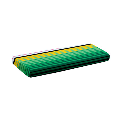 Colorful Mexican Serape Stripe Print Piano Keyboard Cover