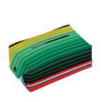 Colorful Mexican Serape Stripe Print Rectangle Tissue Box Cover