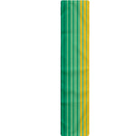 Colorful Mexican Serape Stripe Print Table Runner