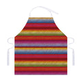 Colorful Mexican Woven Pattern Print Adjustable Apron