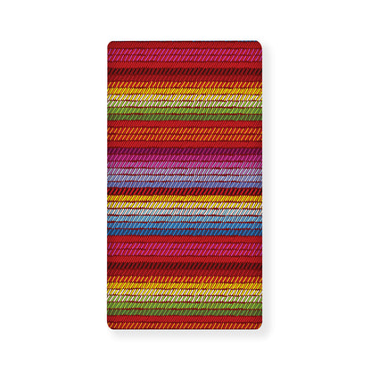 Colorful Mexican Woven Pattern Print Baby Crib Sheet