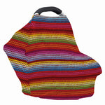 Colorful Mexican Woven Pattern Print Baby Seat Cover
