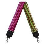Colorful Mexican Woven Pattern Print Bag Strap