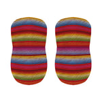 Colorful Mexican Woven Pattern Print Bar Stool Covers