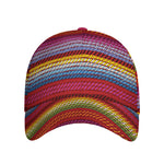 Colorful Mexican Woven Pattern Print Baseball Cap