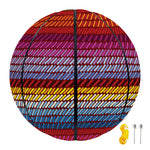 Colorful Mexican Woven Pattern Print Basketball