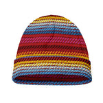 Colorful Mexican Woven Pattern Print Beanie