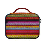 Colorful Mexican Woven Pattern Print Briefcase Bible Bag