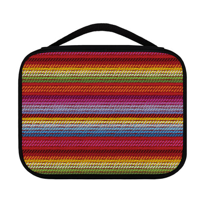 Colorful Mexican Woven Pattern Print Classic Bible Case