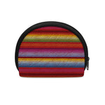 Colorful Mexican Woven Pattern Print Coin Purse