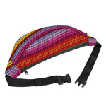 Colorful Mexican Woven Pattern Print Fanny Pack