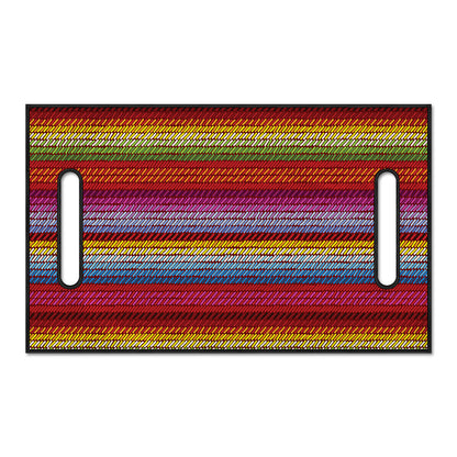 Colorful Mexican Woven Pattern Print Golf Cart Seat Cover