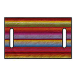Colorful Mexican Woven Pattern Print Golf Cart Seat Cover