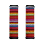 Colorful Mexican Woven Pattern Print Handle Covers