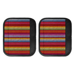 Colorful Mexican Woven Pattern Print Handle Covers