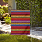 Colorful Mexican Woven Pattern Print House Flag