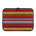 Colorful Mexican Woven Pattern Print Laptop Sleeve