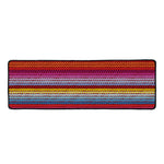 Colorful Mexican Woven Pattern Print Long Kitchen Mat