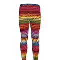 Colorful Mexican Woven Pattern Print Men's Leggings