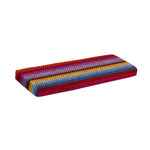 Colorful Mexican Woven Pattern Print Piano Keyboard Cover