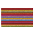 Colorful Mexican Woven Pattern Print Polyester Doormat
