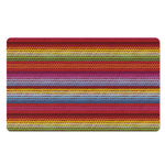 Colorful Mexican Woven Pattern Print Polyester Doormat