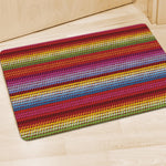 Colorful Mexican Woven Pattern Print Polyester Doormat