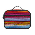 Colorful Mexican Woven Pattern Print Portable Lunch Bag