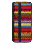 Colorful Mexican Woven Pattern Print Refrigerator Handle Covers