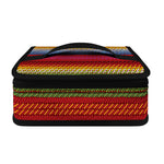 Colorful Mexican Woven Pattern Print Small Lunch Bag