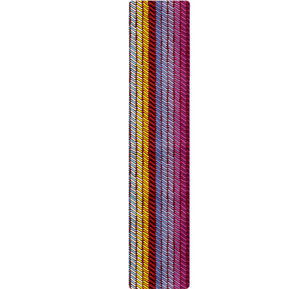 Colorful Mexican Woven Pattern Print Table Runner