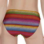 Colorful Mexican Woven Pattern Print Women's Panties