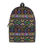 Colorful Native Navajo Tribal Print Backpack