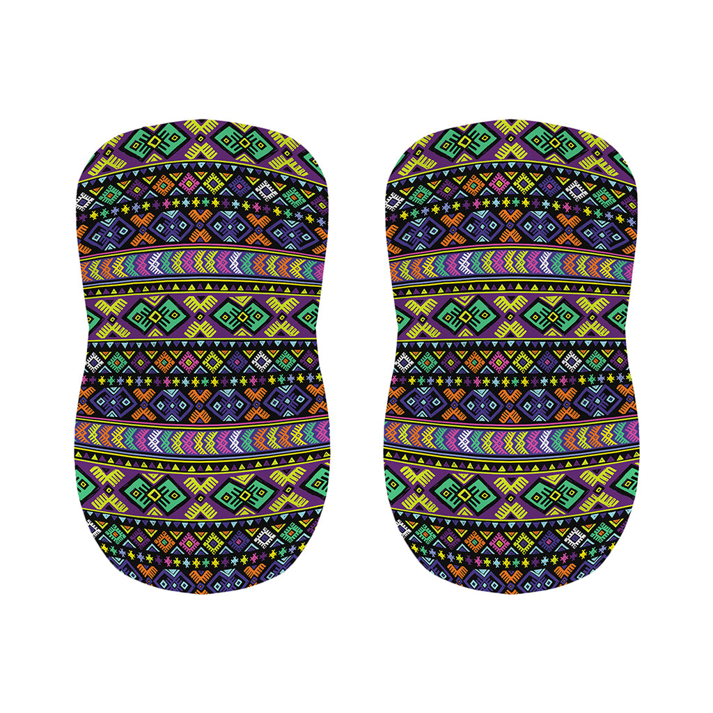 Colorful Native Navajo Tribal Print Bar Stool Covers