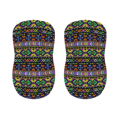 Colorful Native Navajo Tribal Print Bar Stool Covers