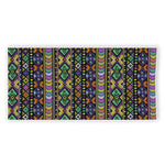 Colorful Native Navajo Tribal Print Beach Towel