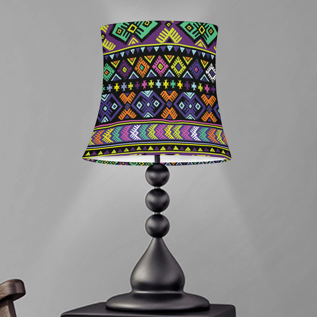 Colorful Native Navajo Tribal Print Bell Lamp Shade