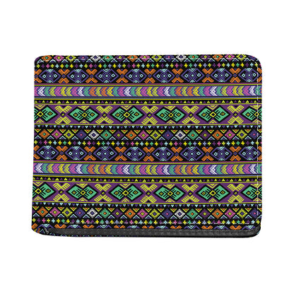 Colorful Native Navajo Tribal Print Bifold Wallet