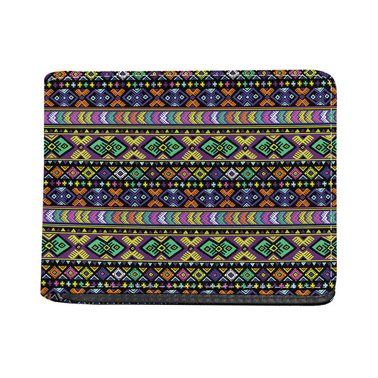 Colorful Native Navajo Tribal Print Bifold Wallet