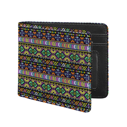 Colorful Native Navajo Tribal Print Bifold Wallet